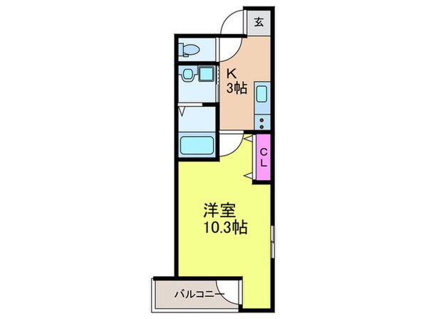 フジパレス平野郷Ⅰ番館の物件間取画像